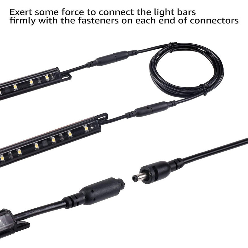 TORCHSTAR LED Gun Light Kit, with 39 Inches LED Safe Lighting Cable, Bundle Interconnect